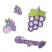 Iron-On Patch - Grapes